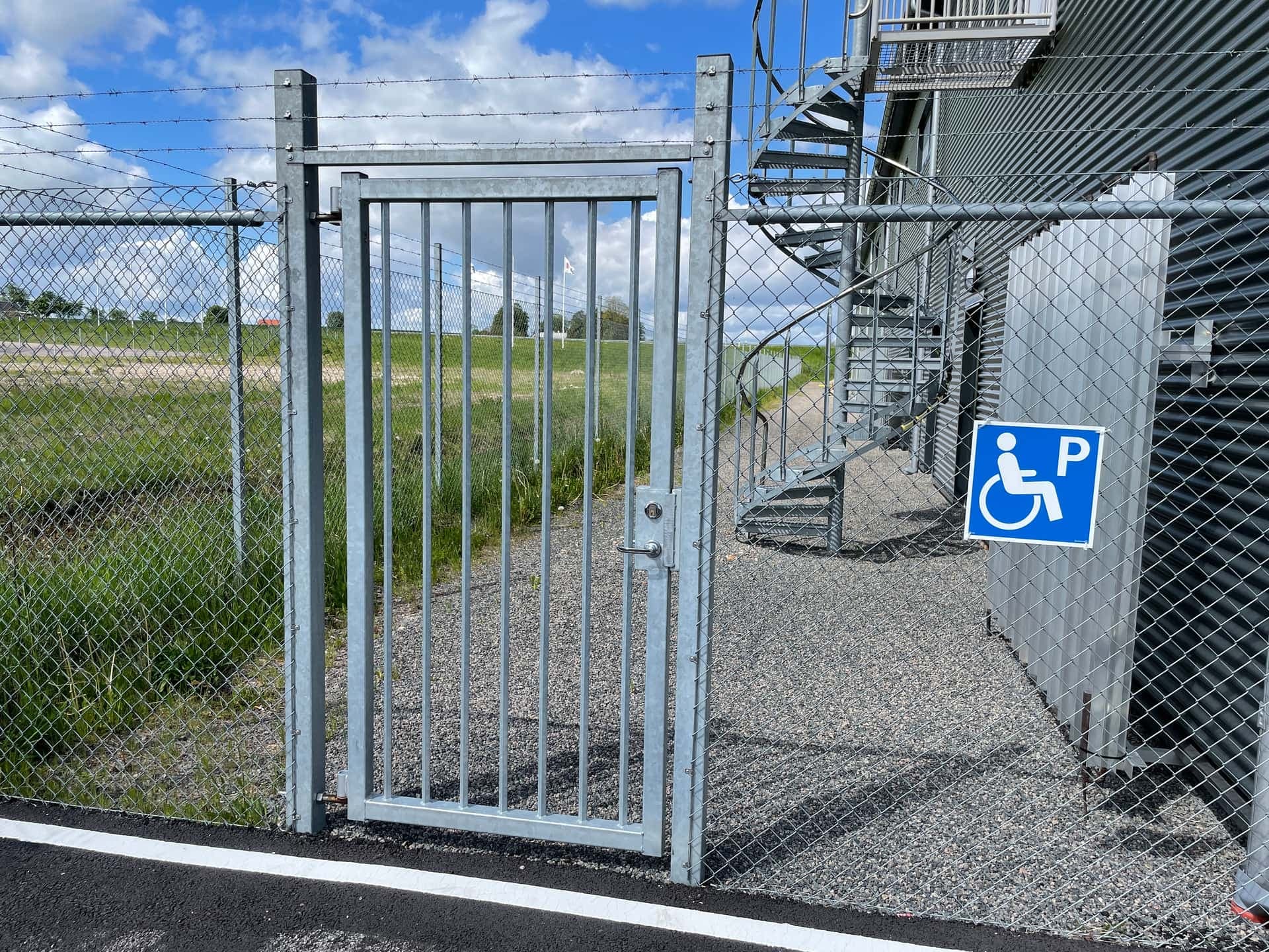 Gånggrind – enkelgrind 2000x1000 fz 1