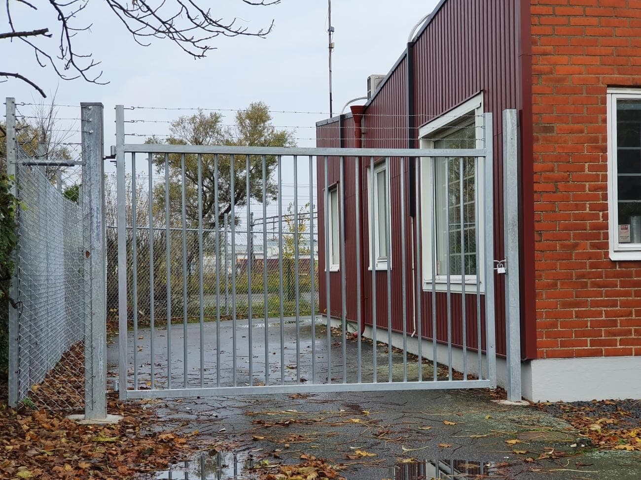 Flätverksstängsel