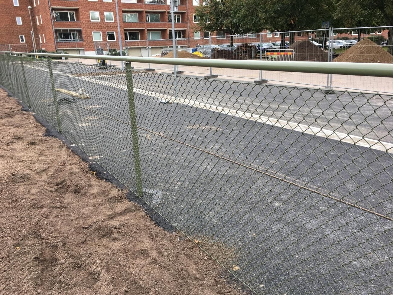 Flätverksstängsel projekt